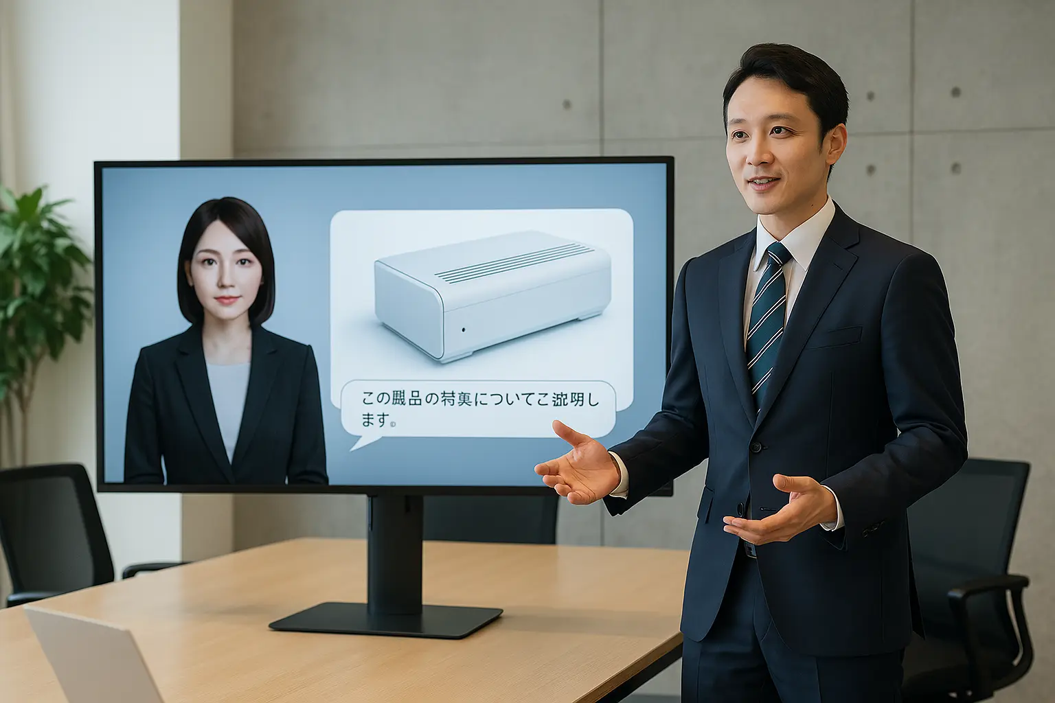 インタラクティブ製品案内による営業サポート